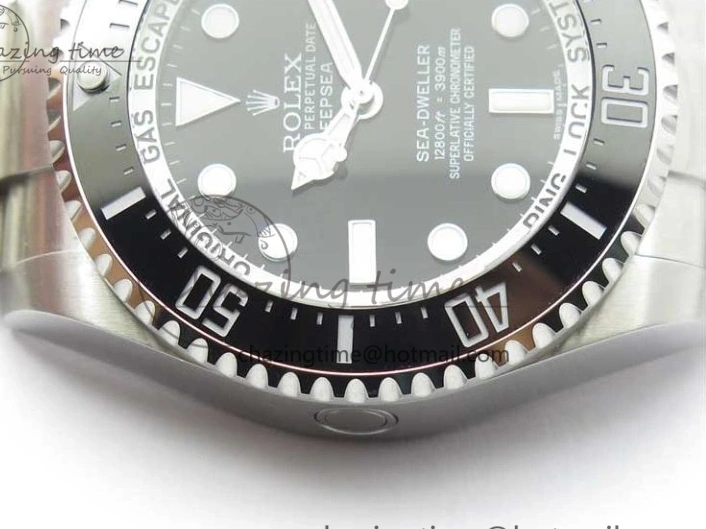 0107 Sea-Dweller DEEPSEA 116660 GMF 316L Steel Black Dial on SS Bracelet A UrbanChic 2959